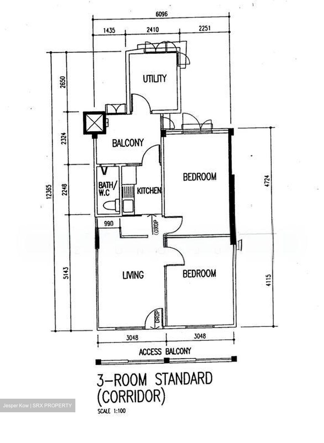 Blk 112 Commonwealth Crescent (Queenstown), HDB 3 Rooms #521551021